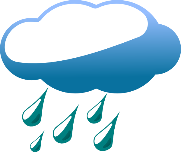 Vector Graphics - Rainy Day Clip Art (500x425), Png Download