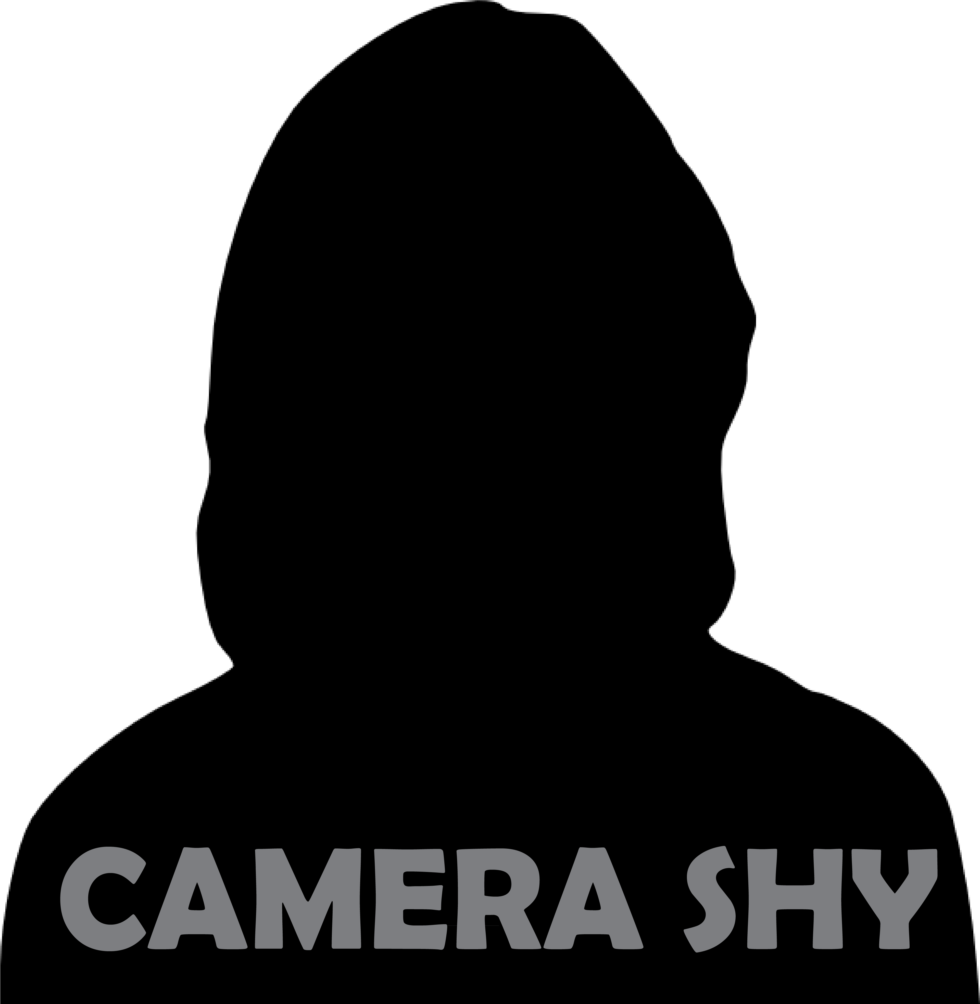 Download Camera Shy-01 - Female Silhouette PNG Image with No Background -  PNGkey.com