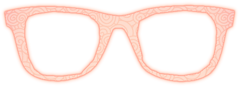 Glasses, Nerd, And Png Image - Tan (496x244), Png Download