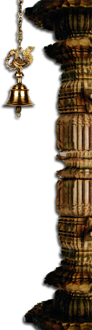 Powered By Hearts Media, B'lore - Hindu Temple Pillar Png (190x676), Png Download