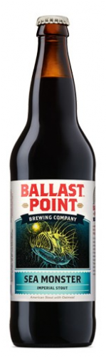 Ballast Point Sea Monster Imperial Stout - Ballast Point Porter (405x500), Png Download