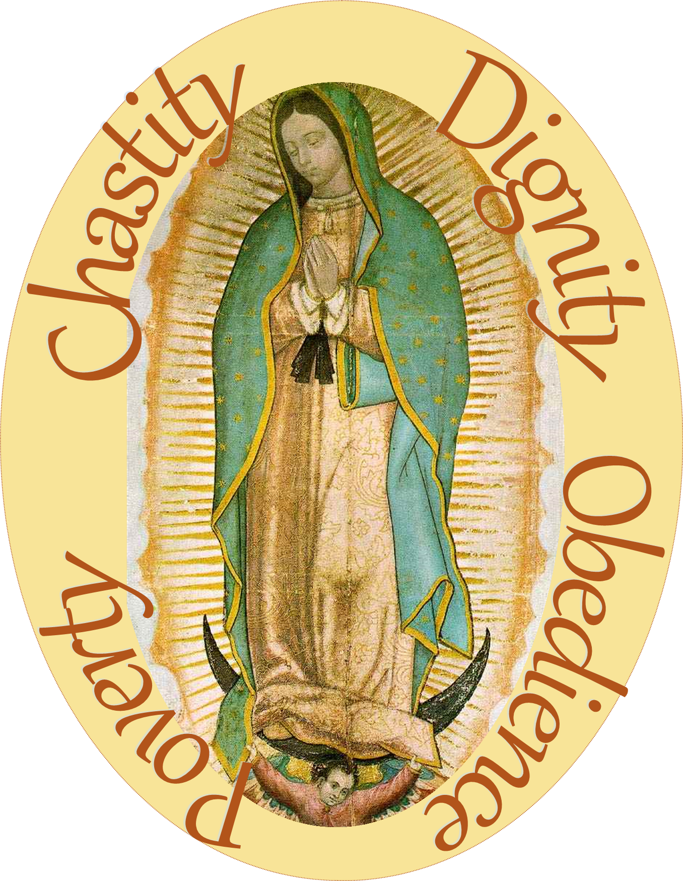 Or Lady Of Guadalupe (1356x1749), Png Download