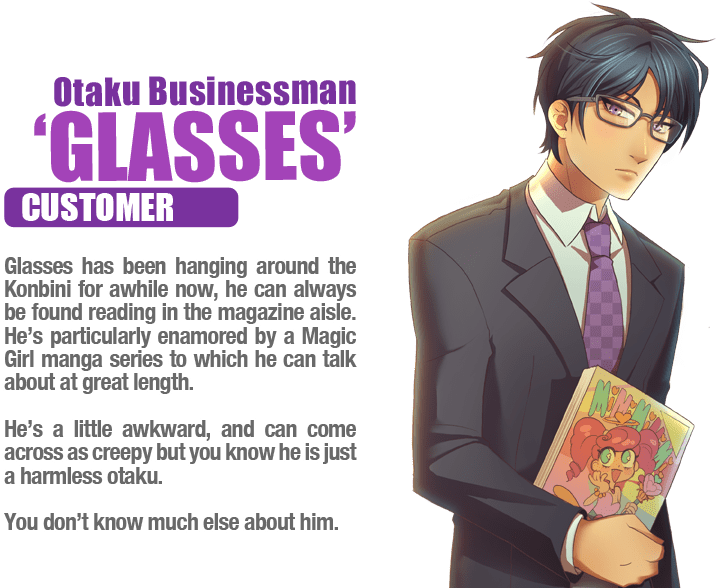 Nerd League Konbini Life 2birds Glasses - Santa Cruz (800x600), Png Download