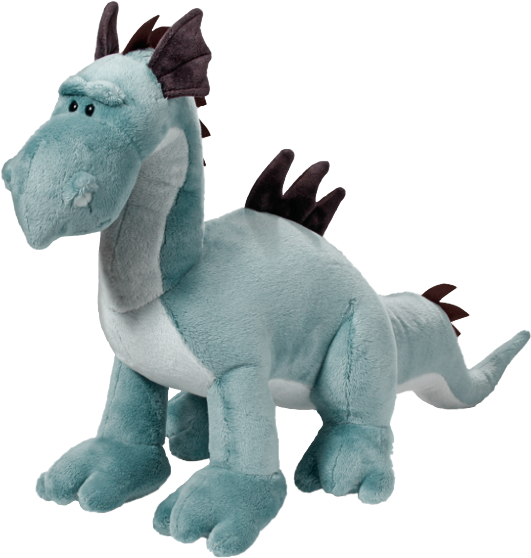 Blue Sea Monster Dragon 16" Plush - Nici Blue Sea Monster Soft Toy 30cm (2168x2280), Png Download
