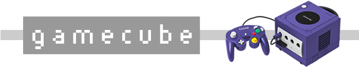 Gamecube Banner - Nintendo Gamecube Console Purple (698x174), Png Download