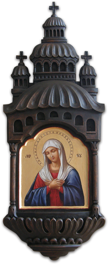 Virgin Mary Eleusa - Mary (391x900), Png Download