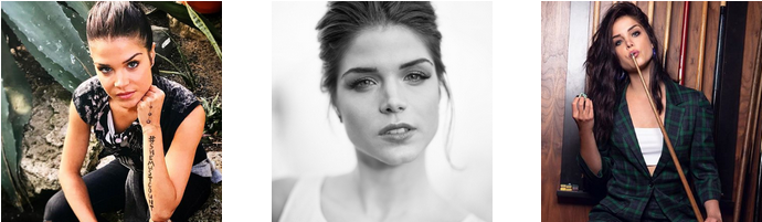 Marie Avgeropoulos - Sketch (740x250), Png Download