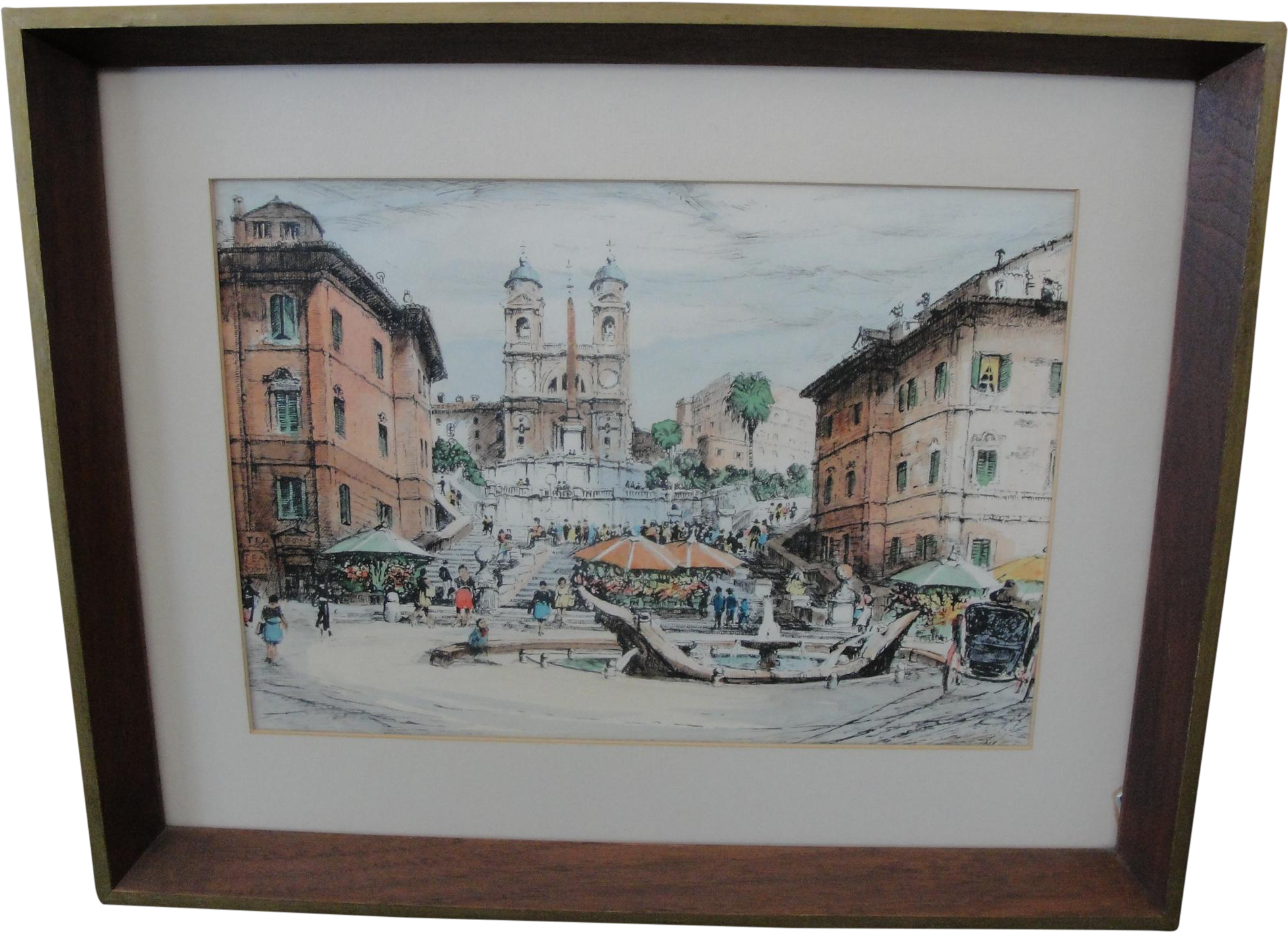 Vintage M - Drawing (2174x1573), Png Download