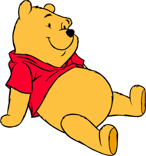 Free Png Winnie The Pooh Png Images Transparent - Winnie The Pooh Cartoon (480x515), Png Download