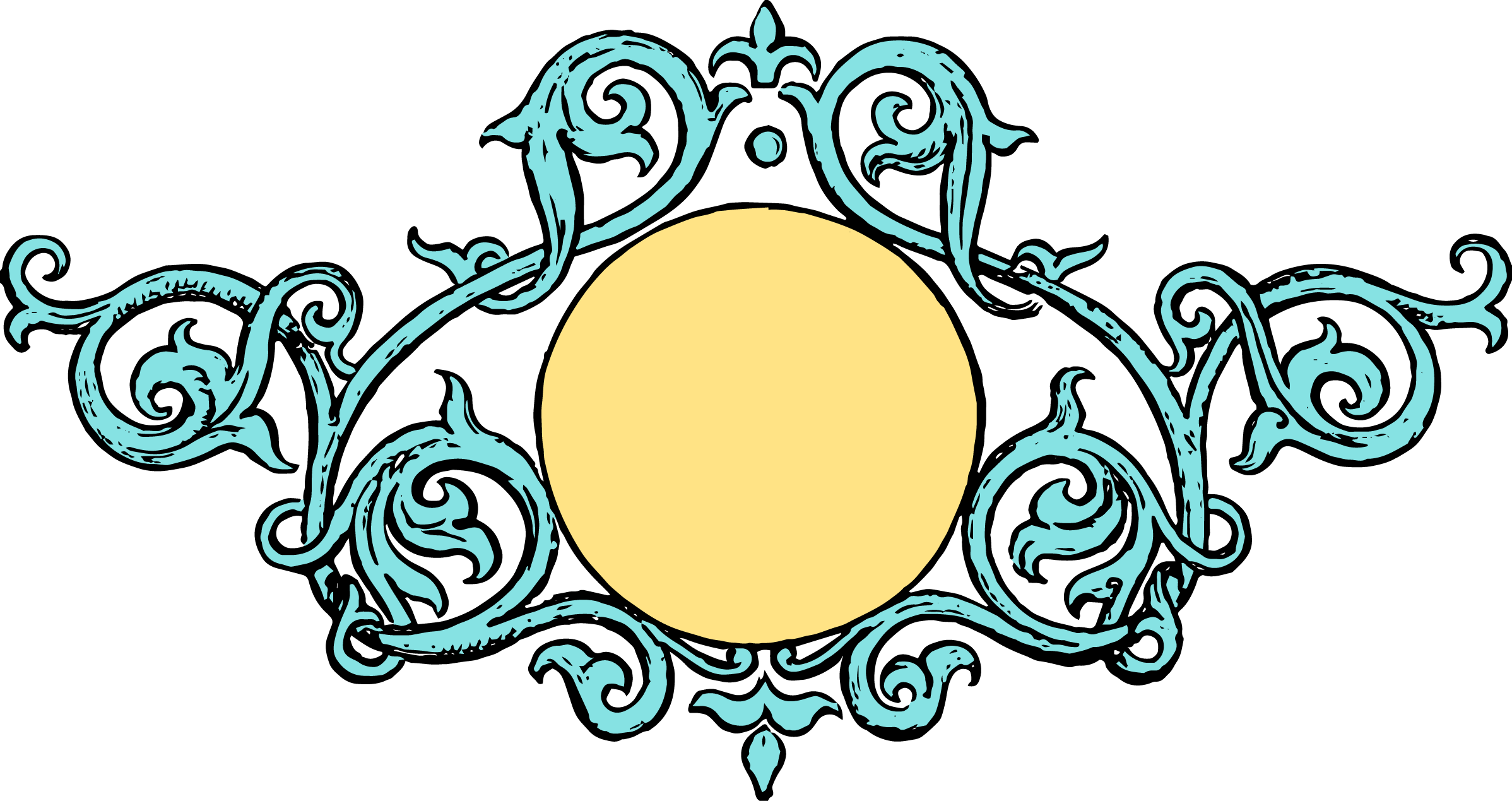 15 Vintage Frames Vector Png For Free On Mbtskoudsalg - Border Line Art Vector (2396x1269), Png Download