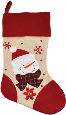 006 - Christmas Stocking (600x550), Png Download