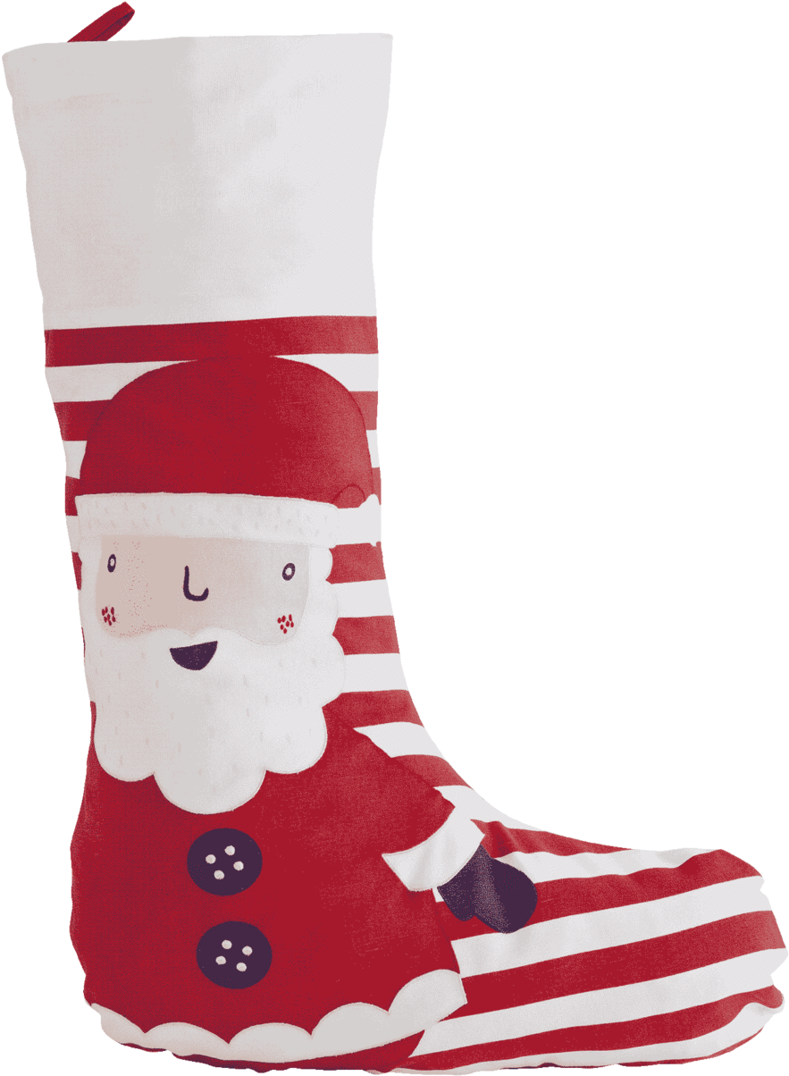 Child's Christmas Stocking, Father Christmas - Child's Christmas Stocking (1440x1440), Png Download