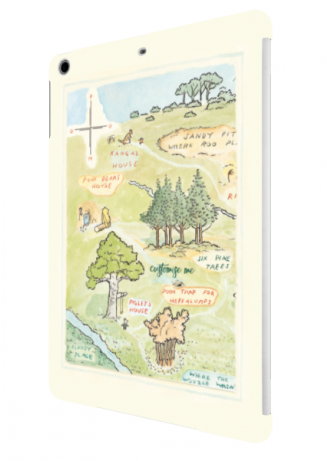 Disney Winnie The Pooh Map Ipad Case - Disney Winnie The Pooh Map Mug (460x460), Png Download