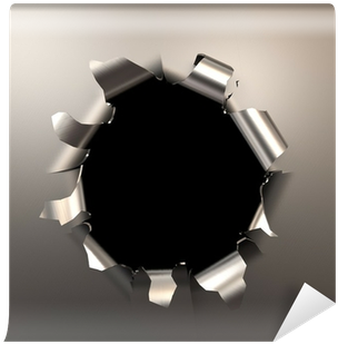 Metal Hole 3d (400x400), Png Download