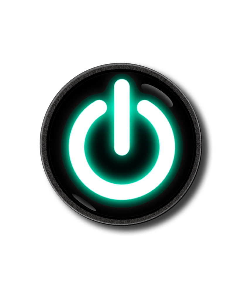 Free Icons Png - Transparent Power Button Symbol Icon (809x987), Png Download