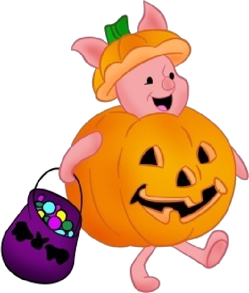 Winnie The Pooh Halloween Clipart At Getdrawings - Halloween De Winnie Pooh (600x600), Png Download
