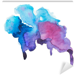 Watercolor Blot, Background, Isolated On White Background - Watercolor Blots (400x400), Png Download