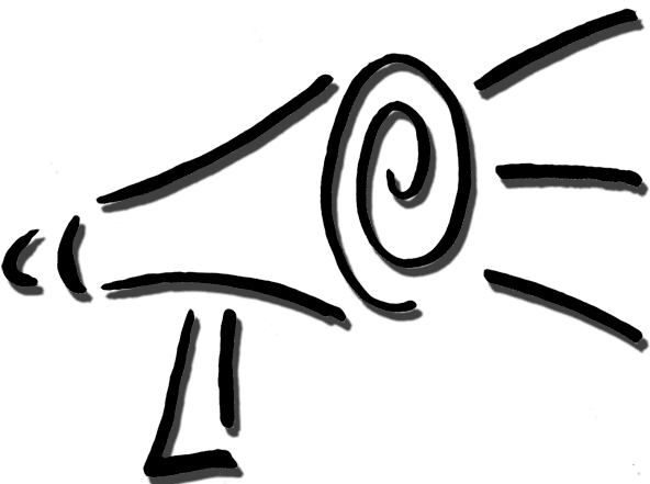 Megaphone Clipart Cheerleading Free Clipart Image - Megaphone Clip Art (600x440), Png Download