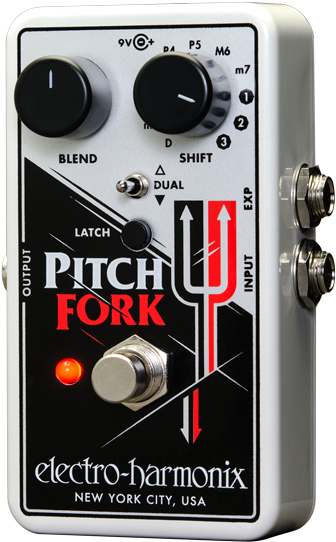 Electro-harmonix Pitchfork Polyphonic Pitch Shifter - Electro Harmonix Pitch Fork Pitch Shifter (400x640), Png Download