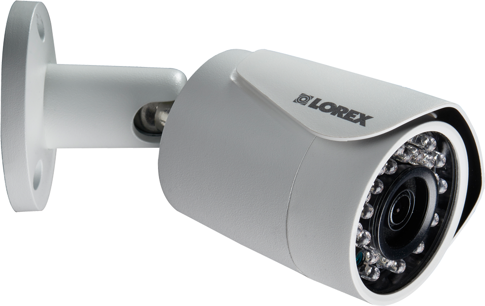 4mp High Definition Ip Camera With Color Night Vision - Lorex 8-channel Hd Ip Nvr With 3tb Hdd 5 4mp Bullet (1200x800), Png Download
