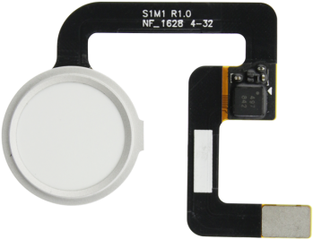 Lg V20 Power Button And Fingerprint Reader White - Fingerprint (650x650), Png Download
