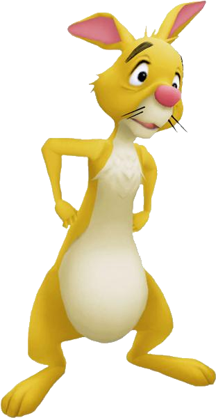 Rabbit Kh - Kingdom Hearts Winnie The Pooh Rabbit (336x645), Png Download