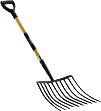 10 Tine Pitchfork - Groundwork Pro 10-tine Pitch Fork (456x456), Png Download