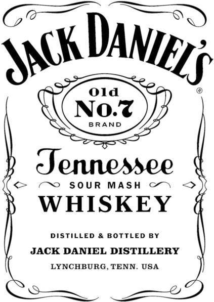 94 Images About 🌙 On We Heart It - Logo Jack Daniels Png (500x702), Png Download