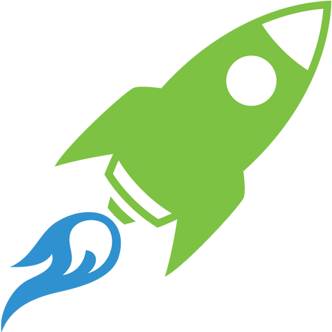 Forever Rocket Ship - Rocket (1000x483), Png Download