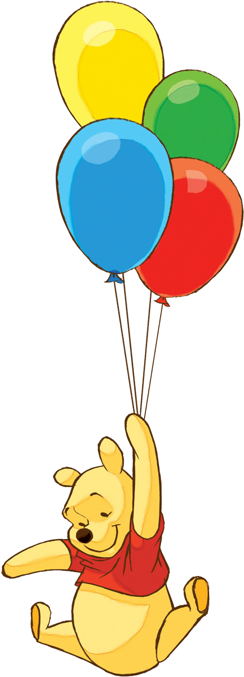 Winnie The Pooh Clipart - Graham & Brown Winnie The Pooh Large Wall Sticker (528x1398), Png Download