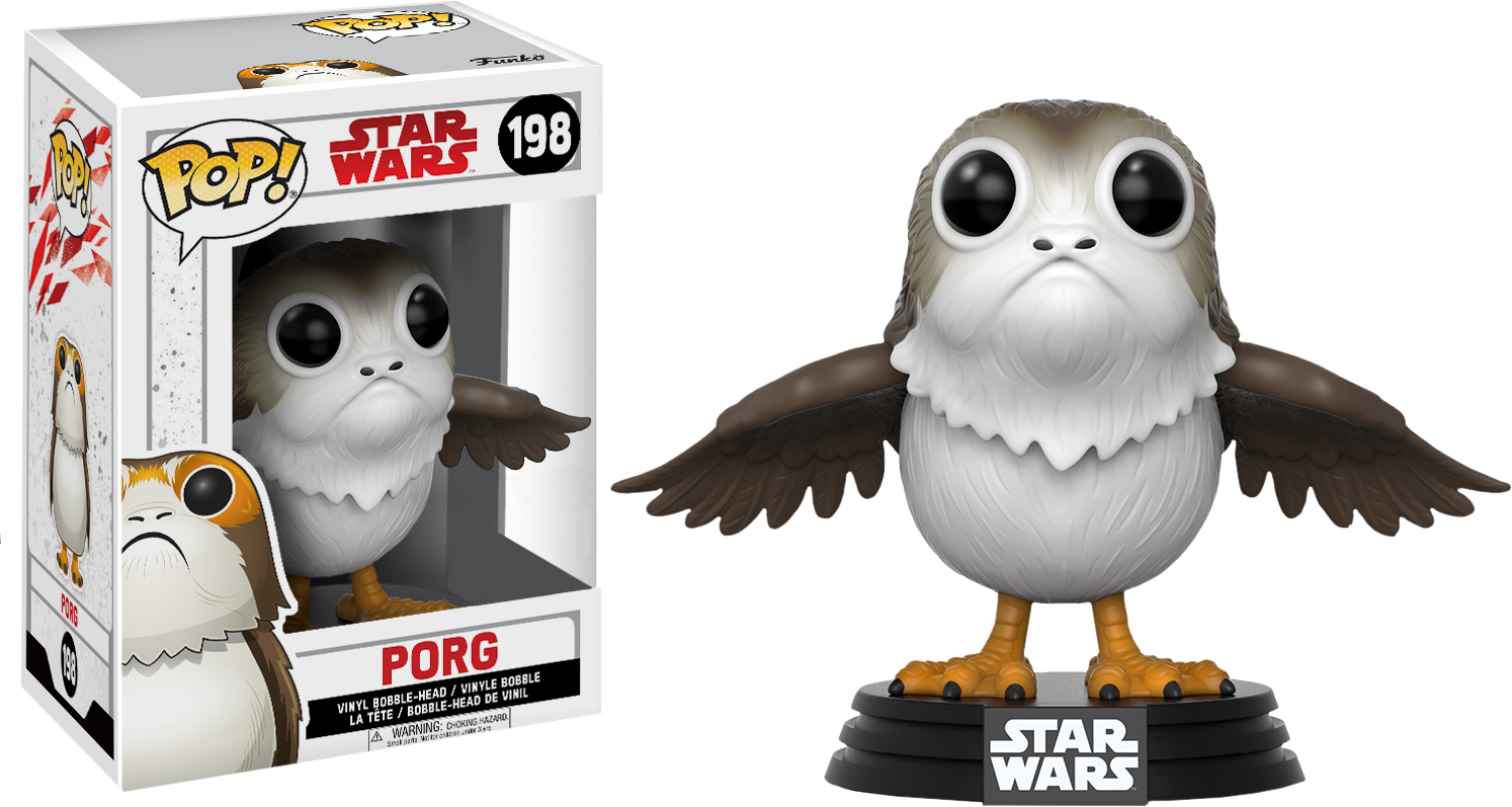 Star Wars - Star Wars Porg Pop (600x600), Png Download