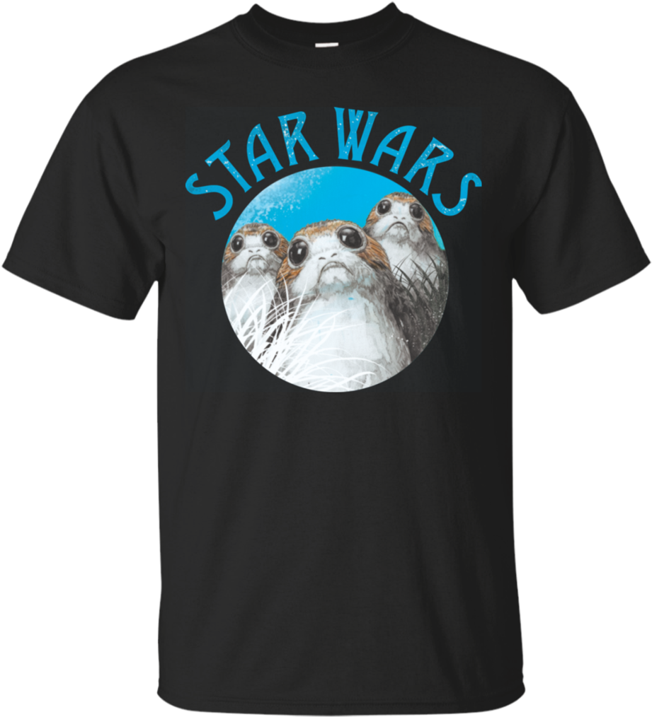 Star Wars Last Jedi Porg Trio T Shirt - Philip K Dick T Shirt (1024x1024), Png Download