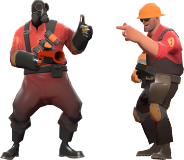Responses Are A Feature Similar To Voice Commands, - Team Fortress 2 Png (375x326), Png Download