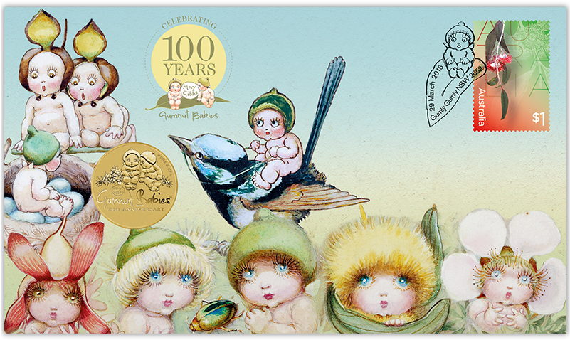 To Celebrate This Anniversary, The State Library Of - Gumnut Babies (800x600), Png Download