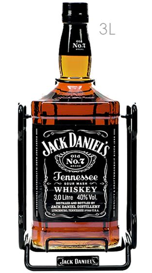 Jack Daniels No 7 3 Liter (313x560), Png Download