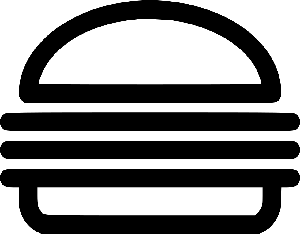 Large Hamburger Comments - Icon (980x766), Png Download