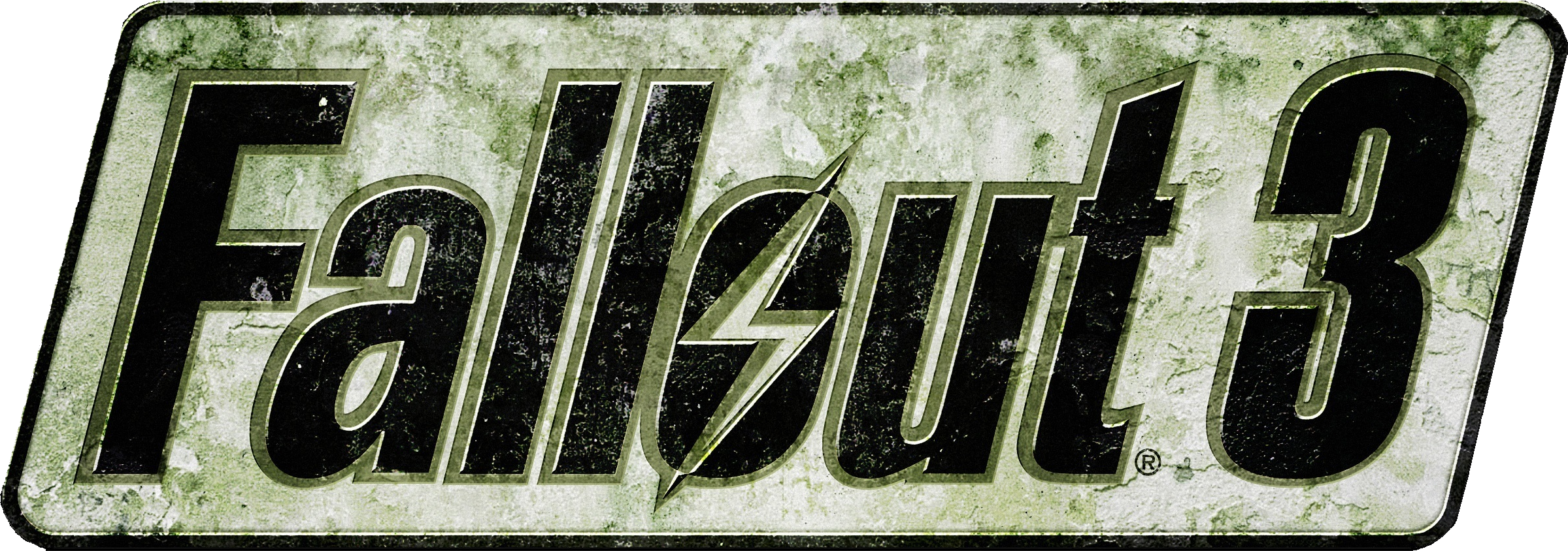 Fallout 3 Logo Png - Fallout 3 (2399x844), Png Download