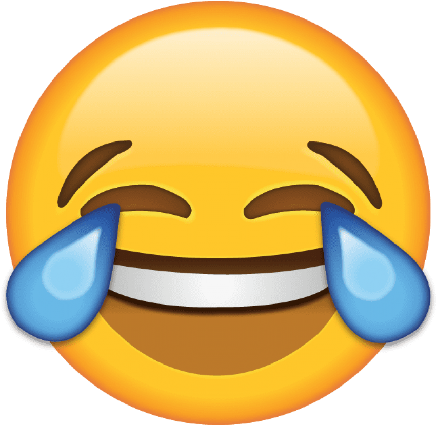 Laugh So Hard Until You Cry With This Little Emoji - Laugh Tears Emoji Png (600x600), Png Download