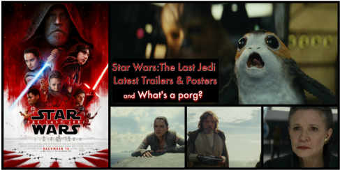 Star Wars The Last Jedi Latest Trailers And Posters - Vintage Favs Star Wars: The Last Jedi - Signed Movie (678x381), Png Download