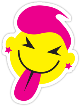 Clip Art Transparent Download Smiley Faces Sticking - Estrellas Amarillas (375x360), Png Download