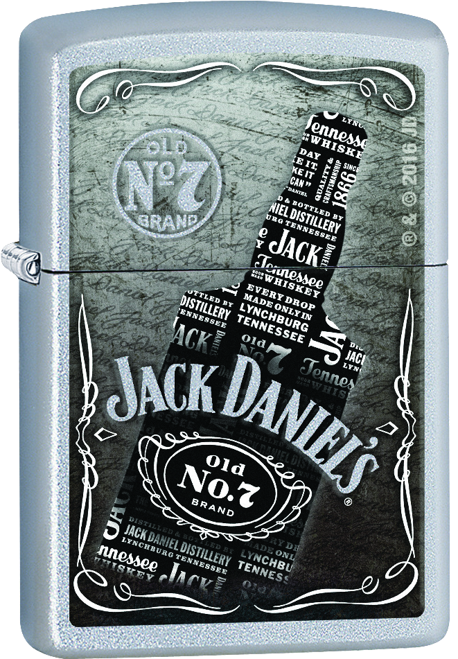 #29285 Jack Daniels - Zippo Jack Daniels 1992 (713x1011), Png Download
