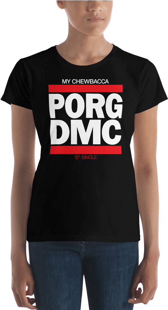 Porg-dmc Women's Tee - T-shirt (1000x1000), Png Download