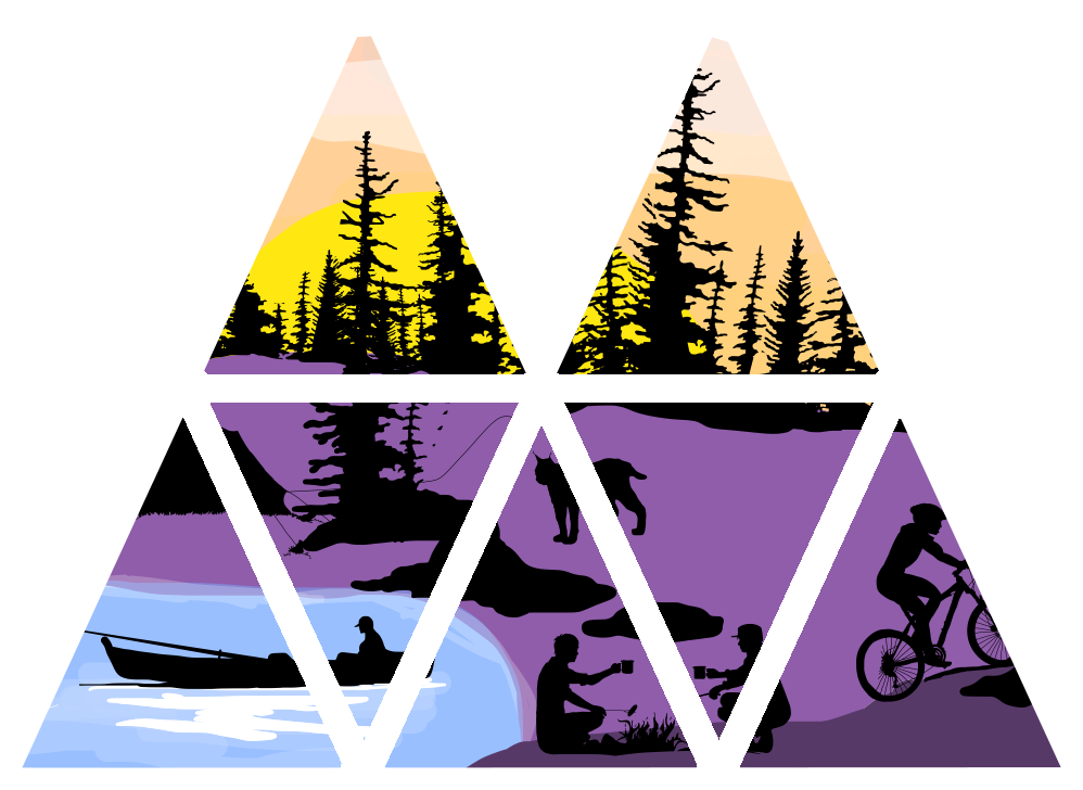 Ma Outings Logo - Triangle (998x728), Png Download