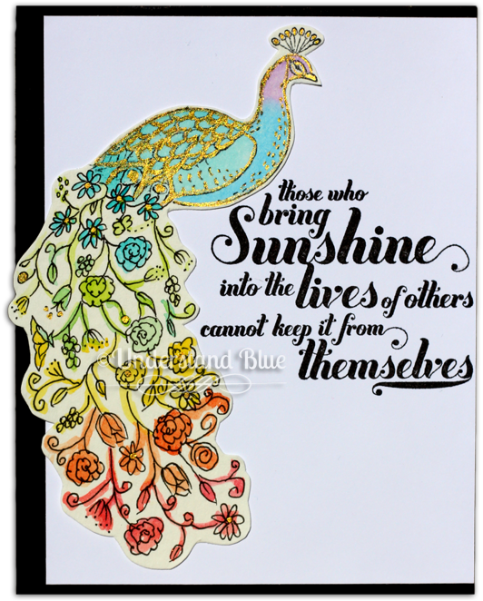 To Me And I Knew Just The Stamp To Use - Cardmaking (600x713), Png Download