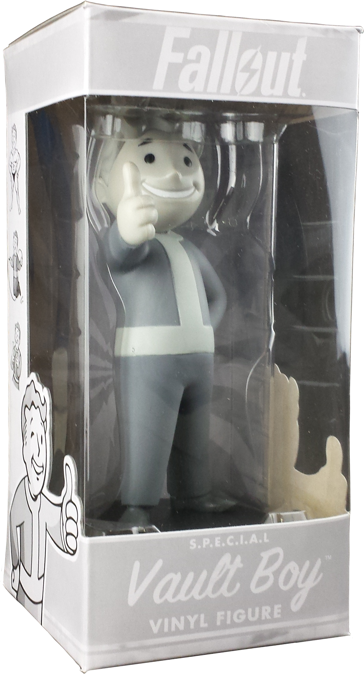 Fallout - Vault Boy Vinyl Figure Exclusive (1330x2272), Png Download