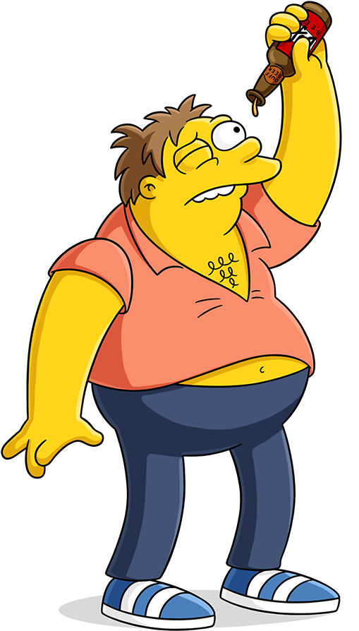 Image Result For Barney Gumble - Barney Gumble (550x960), Png Download