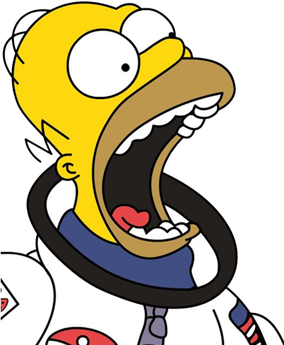Download Homer Simpson Deep Space Homer Png Png Image With No Background Pngkey Com