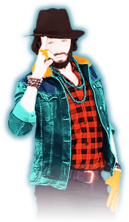 Appearance Of The Dancer - Julien Just Dance (500x500), Png Download