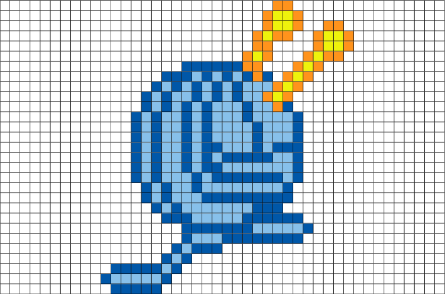 Ball Of Yarn Cross Stitch (880x581), Png Download