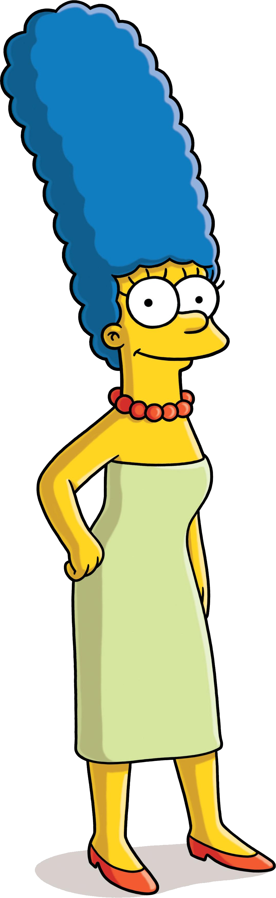 Marge Simpson The Simpsons Game Homer Simpson Maggie - Marge Simpson Maggie Simpson (1068x3465), Png Download